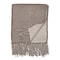 Classic Accessories Indoor/Outdoor Reversible Throw Blanket, 66 x 59 Inch, Dark Taupe 50-149-011001-EC - alternate 1